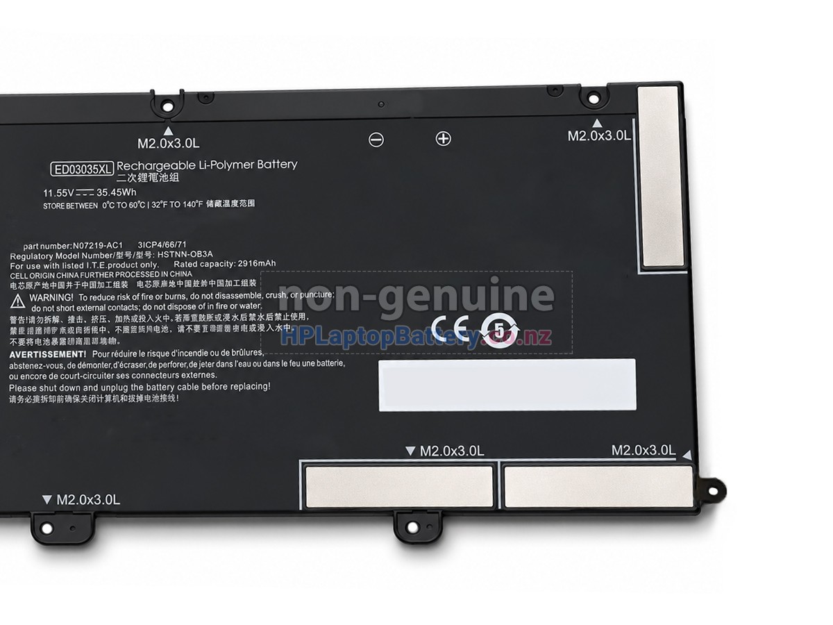replacement HP HSTNN-OB3A battery