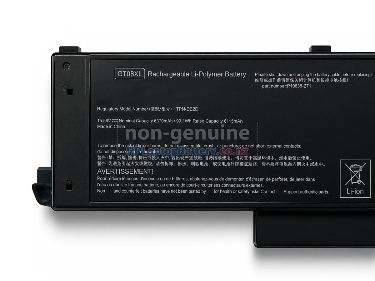 replacement HP GT08XL battery