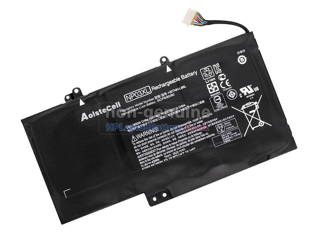 replacement HP Envy X360 15-U203NA battery