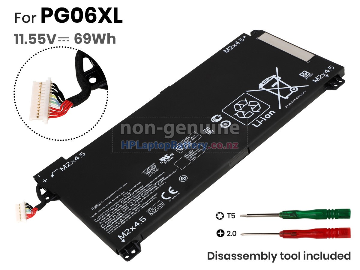 replacement HP Omen 15-DH1096NG battery