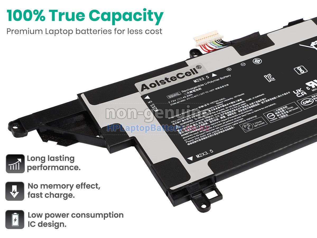 replacement HP Elite DRAGONFLY 13.5 INCH G3 (4J032AV)-6L360PA battery