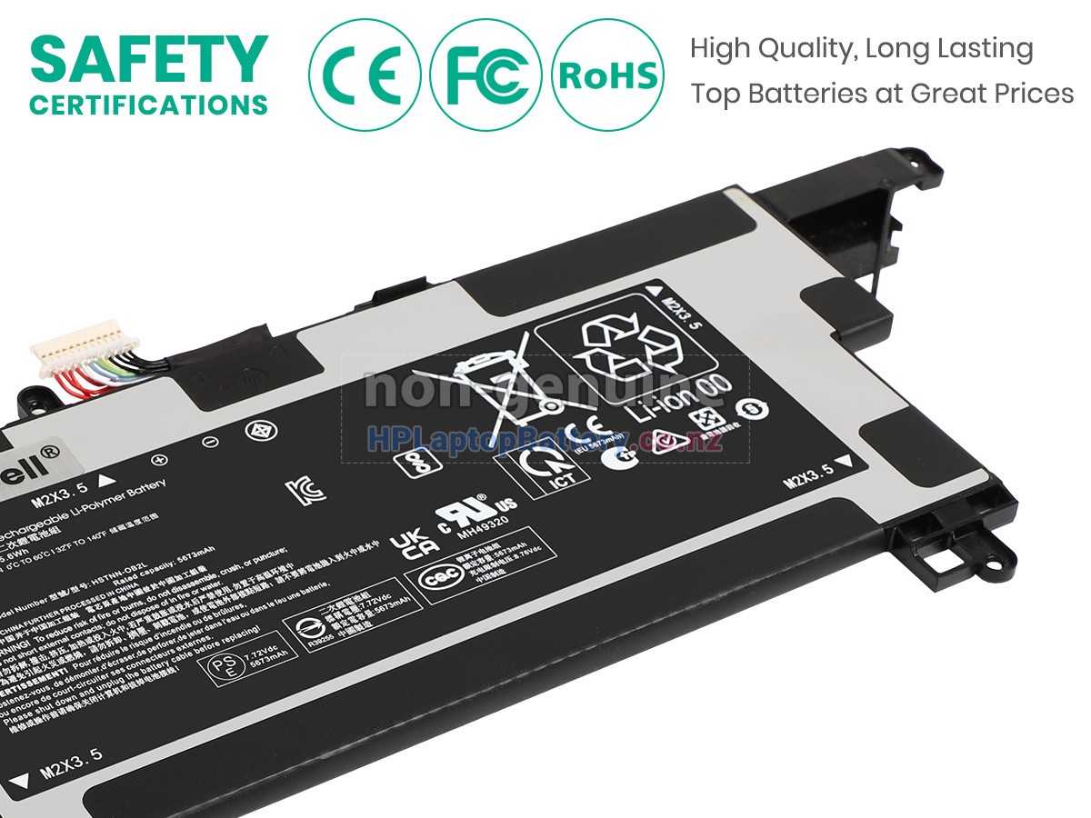 replacement HP Elite DRAGONFLY 13.5 INCH G3 (4J032AV)-6L360PA battery