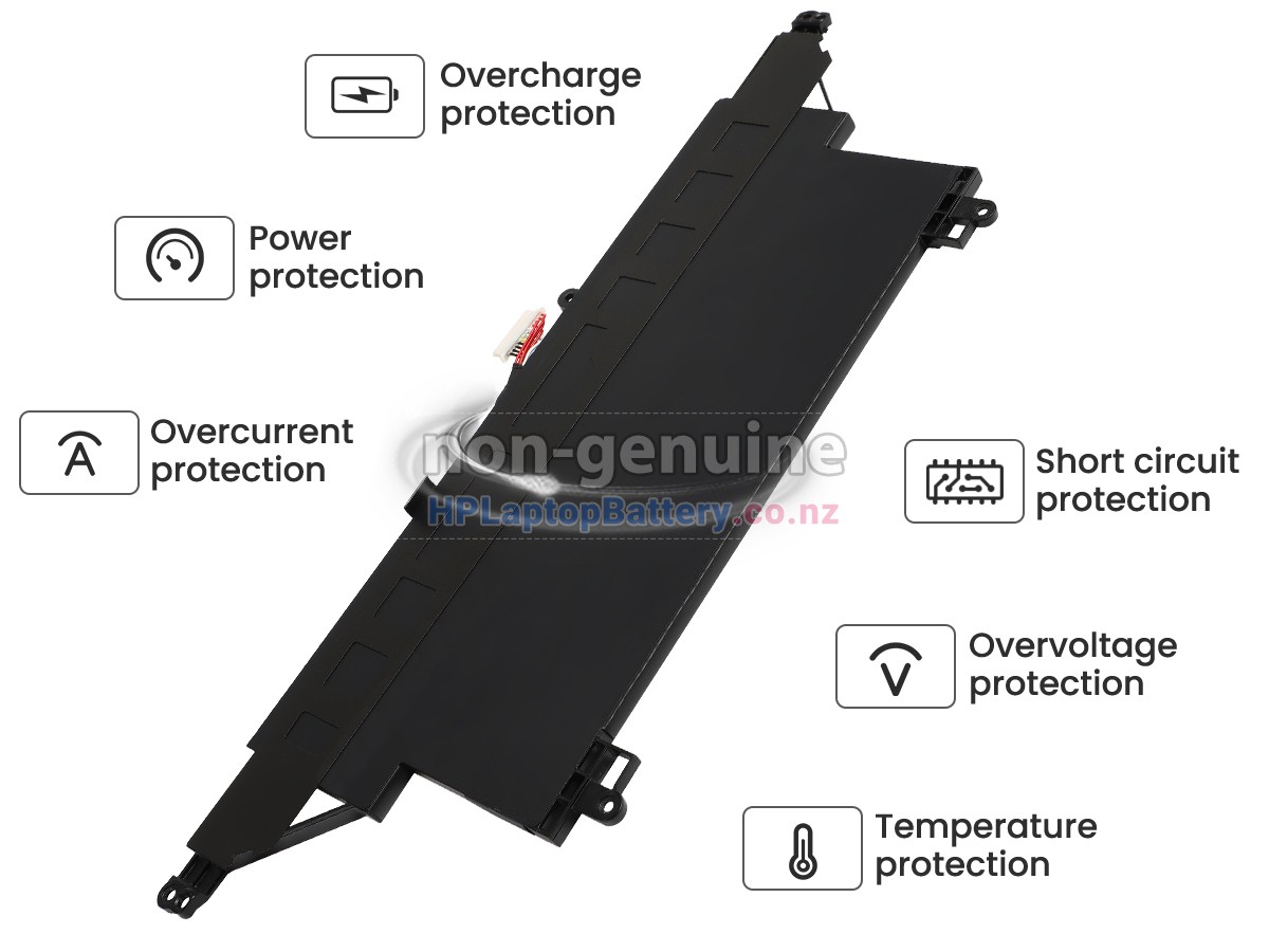 replacement HP Elite DRAGONFLY 13.5 INCH G3 (4J032AV)-6L360PA battery