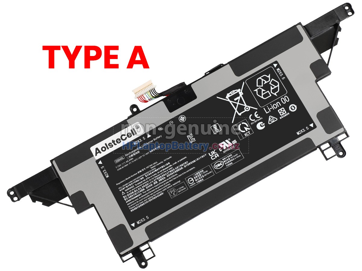 replacement HP Elite DRAGONFLY 13.5 INCH G3 (4J032AV)-6L360PA battery