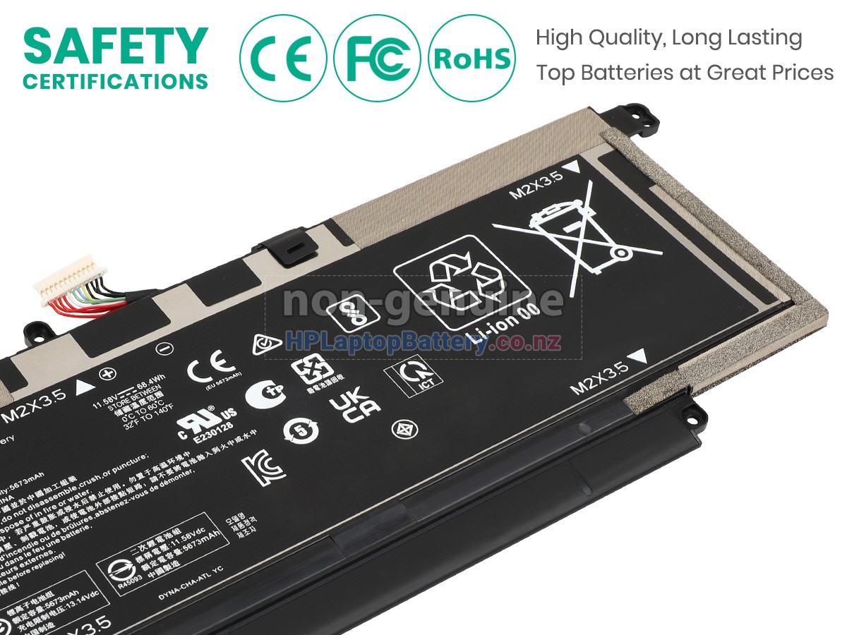 replacement HP Elite DRAGONFLY 13.5 INCH G3 (4J032AV)-6L360PA battery