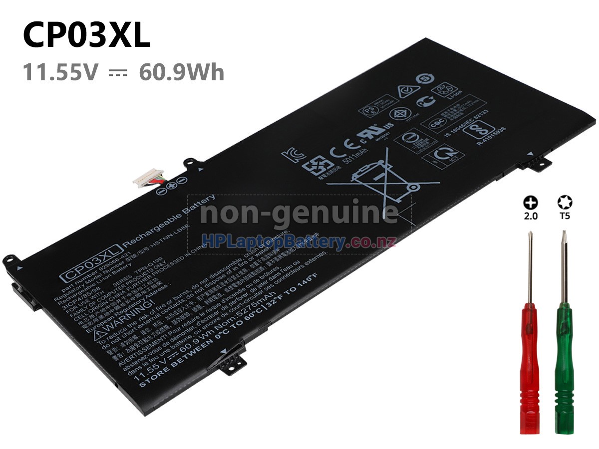 replacement HP Spectre X360 13-AE001NF battery