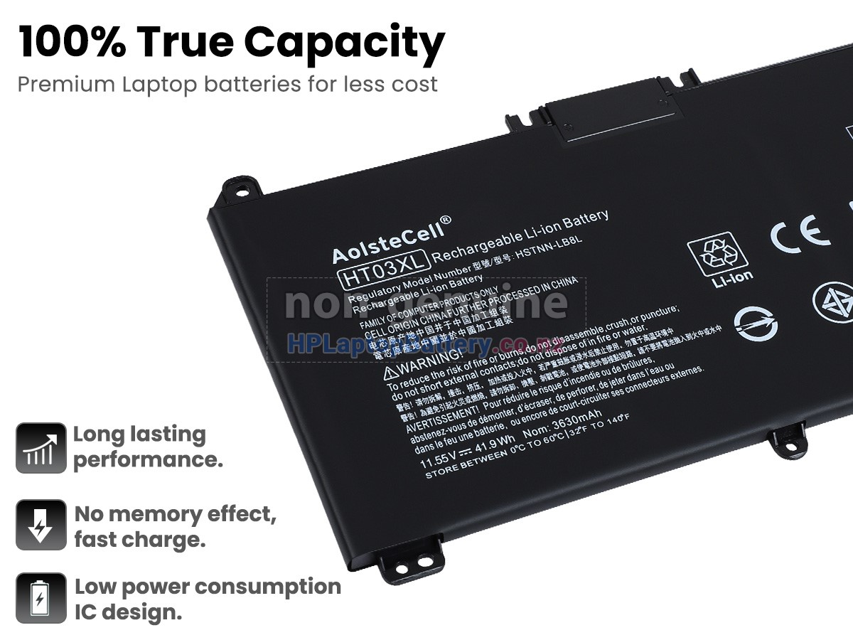 replacement HP 15S-EQ2813NG battery