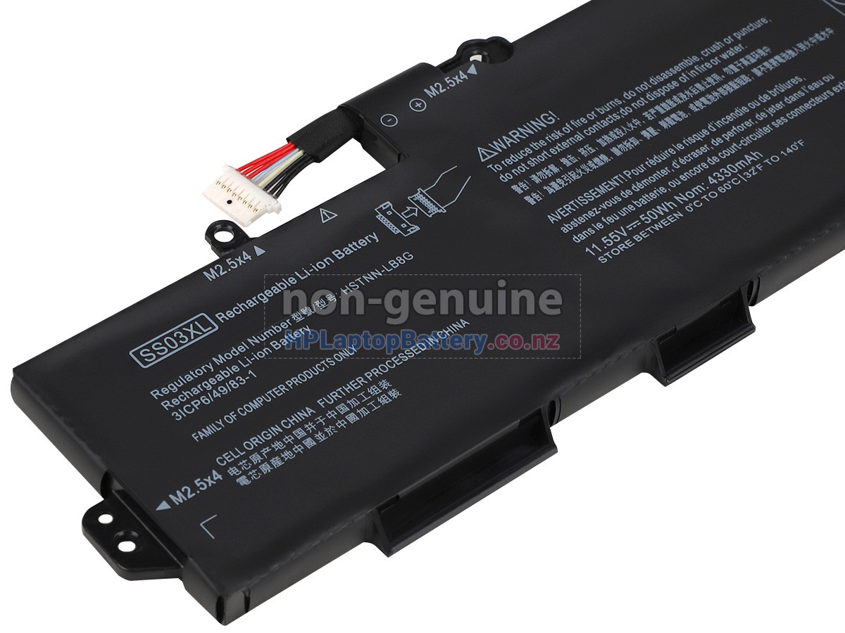 replacement HP HSTNN-LB8G battery